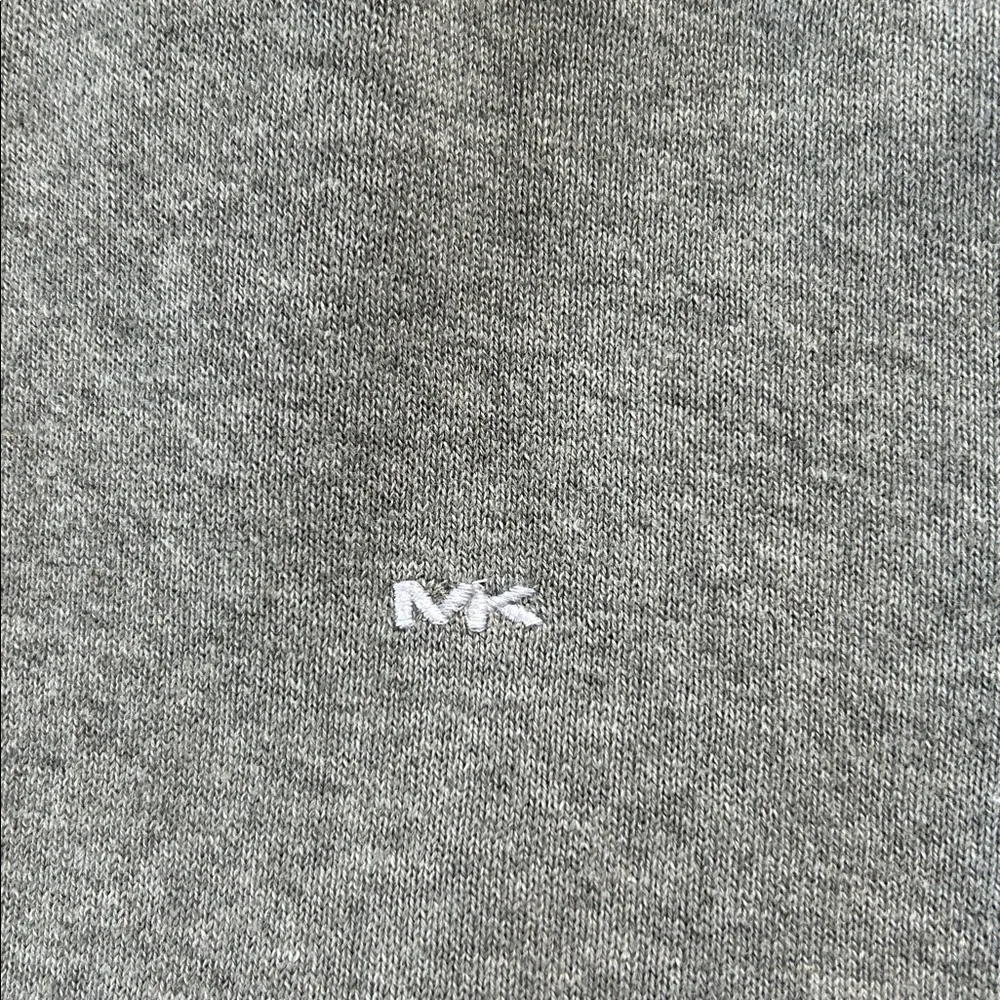 Michael Kors men’s gray 100% cotton classic crew neck sweater large​